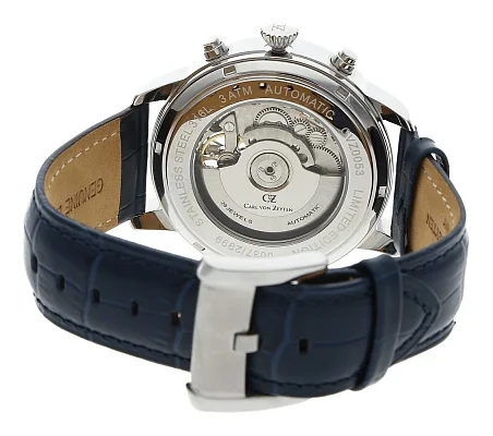 Carl von Zeyten Bonndorf Automatic Open-Heart Calendar CVZ0053WH