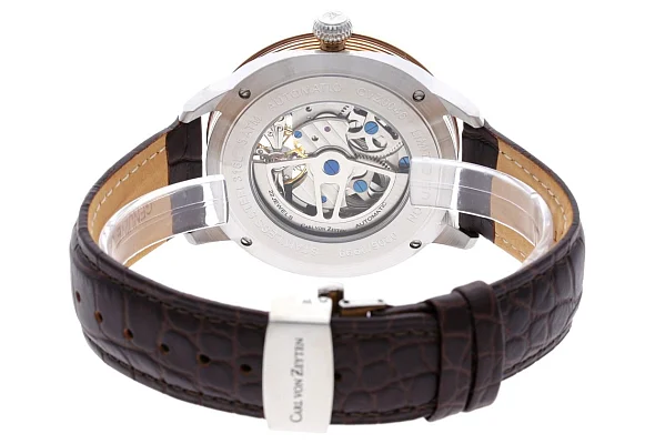 Carl von Zeyten Calw Automatic Day-Night GMT Open-Heart CVZ0046RBR