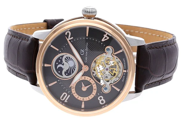 Carl von Zeyten Calw Automatic Day-Night GMT Open-Heart CVZ0046RBR