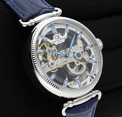 Carl von Zeyten Elzach Skeleton Limited Edition Sapphire CVZ0031WHS