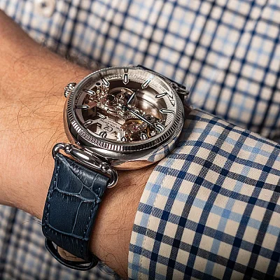 Carl von Zeyten Elzach Skeleton Limited Edition Sapphire CVZ0031WHS