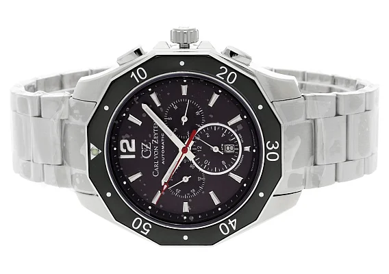 Carl von Zeyten Hausach Automatic Day-Date GMT Sapphire Limited Edition CVZ0079GYMS
