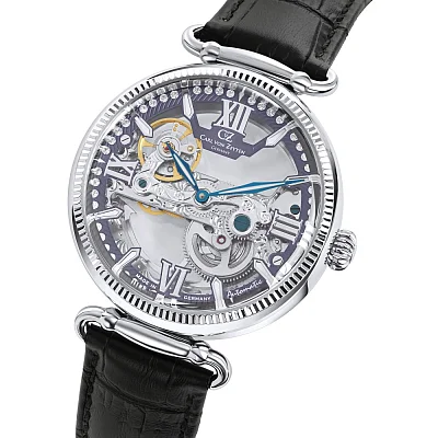 Carl von Zeyten Hausern Skeleton Sapphire Limited Edition CVZ0083BLS