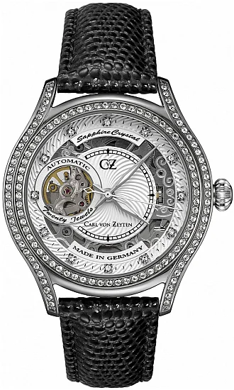 Carl von Zeyten Hornberg Lady Automatic Sapphire CVZ0069WHS