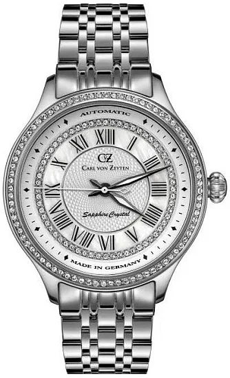 Carl von Zeyten Hornberg Lady Automatic Sapphire CVZ0068WHMB