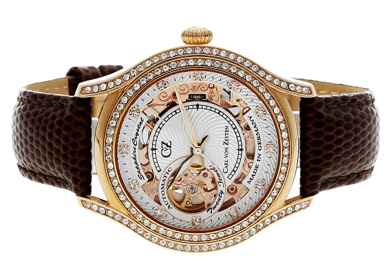 Carl von Zeyten Hornberg Lady Automatic Sapphire CVZ0069RWHS