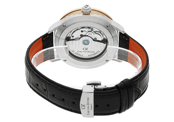 Carl von Zeyten Munstertal Automatic Small-Second Power Reserve Sapphire CVZ0082BKS