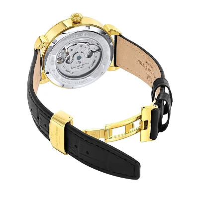 Carl von Zeyten Neukirch Automatic Moonphase GMT Skeleton Sapphire CVZ0005GBKS