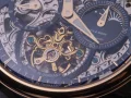  Zdjęcie 8 Carl von Zeyten Neukirch Automatic Moonphase GMT Skeleton Yellow Gold PVD Sapphire CVZ0005GBLS