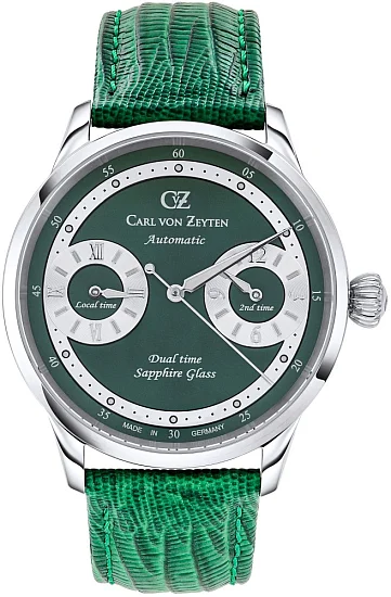 Carl von Zeyten Schonmunzach Automatic Dual Time Limited Edition CVZ0086GRS