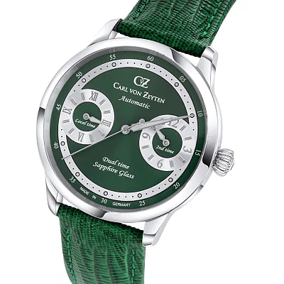 Carl von Zeyten Schonmunzach Automatic Dual Time Limited Edition CVZ0086GRS