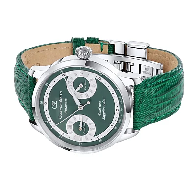 Carl von Zeyten Schonmunzach Automatic Dual Time Limited Edition CVZ0086GRS