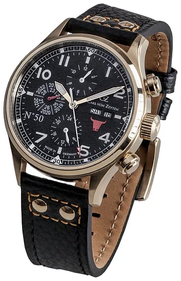 Carl von Zeyten Sport No 50 Automatic Chrono CVZ0050GBK