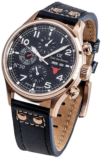 Carl von Zeyten Sport No 50 Automatic Chrono CVZ0050RBL