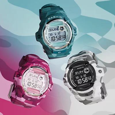 Casio Baby-G Grey Camo BG-169CMB-8ER