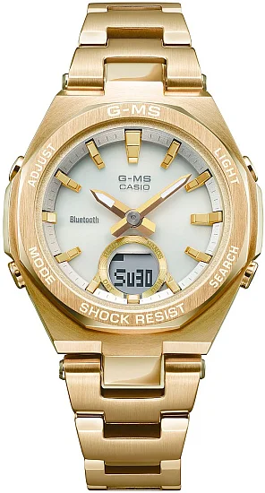 Casio Baby-G G-MS Bluetooth Steel Rose Gold PVD MSG-B100DG-9AER