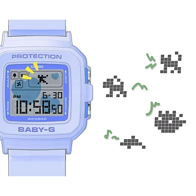Casio Baby-G Plus BGD-10KH-2CER