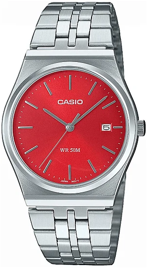 Casio Classic Date Red MTP-B145D-4A2VEF