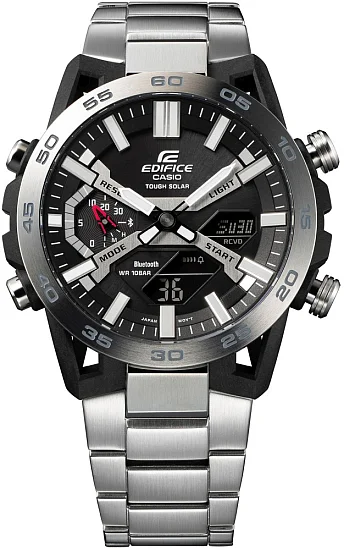 Casio Edifice Analog-Digital Carbon Smartphone Link Bluetooth ECB-2000D-1AEF