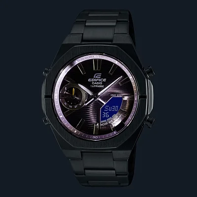 Casio Edifice Analog-Digital Smartphone Link Bluetooth Schedule Timer ECB-S10D-2AEF