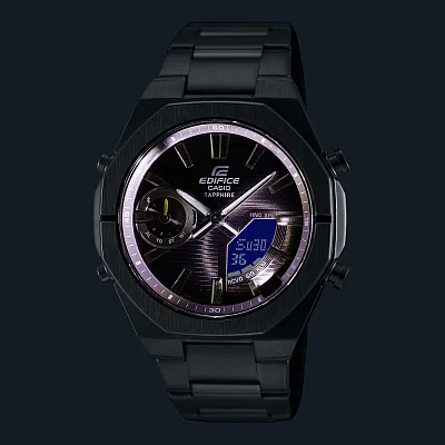 Casio Edifice Analog-Digital Smartphone Link Bluetooth Schedule Timer ECB-S10D-8AEF