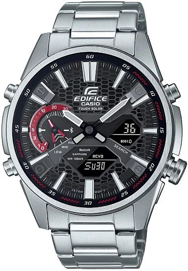 Casio Edifice Analog-Digital Smartphone Link Bluetooth Solar Sapphire ECB-S100D-1AEF
