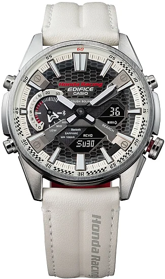 Casio Edifice Analog-Digital Smartphone Link Bluetooth Solar Sapphire Honda Racing ECB-S100HR-1AER