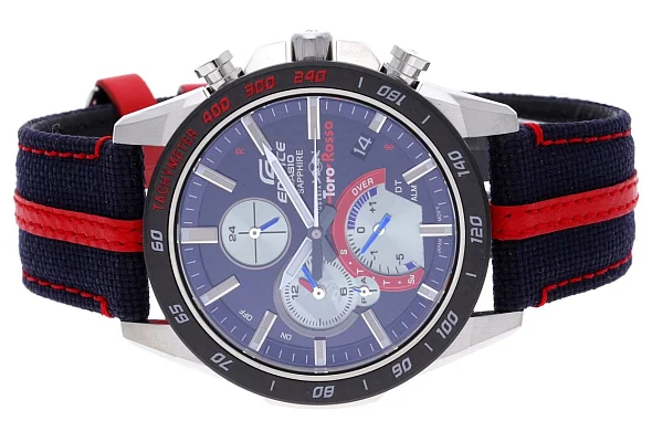 Casio Edifice Smartphone Link Bluetooth Toro Rosso Limited Edition EQB-1000TR-2AER