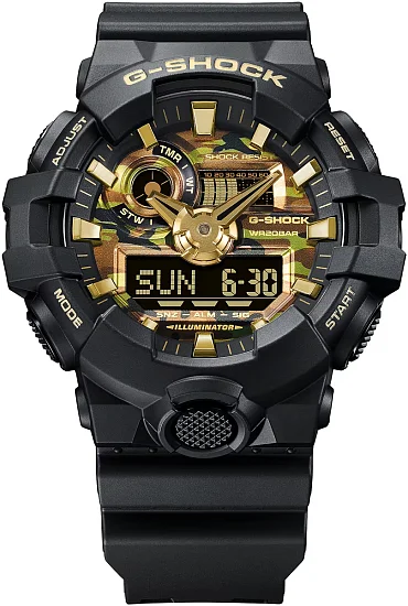 Casio G-Shock Analog-Digital Bold Camo GA-700CF-1AER