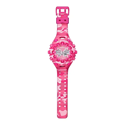 Casio G-Shock Analog-Digital Bold Pink Camo GA-V01CMG-4AER