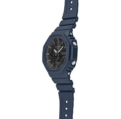 Casio G-Shock Analog-Digital Carbon Core Bluetooth Solar Blue GA-B2100-2AER