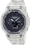  Zdjęcie 4 Casio G-Shock Analog-Digital Carbon Core Guard Semi-Transparent Skeleton GA-2100SKE-7AER