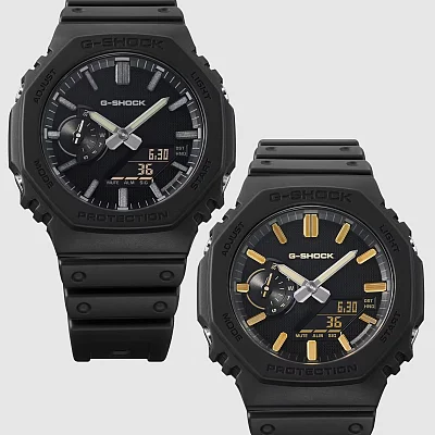 Casio G-Shock Analog-Digital Carbon Core Guard Luxe Black GA-2100LXB-1AER
