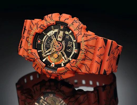 Casio G-Shock Analog-Digital Dragon Ball Limited Edition GA-110JDB-1A4ER