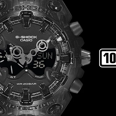 Casio G-Shock Analog-Digital Semi-Transparent Skeleton Limited Edition GA-V01SKE-8AER