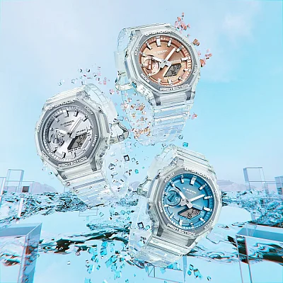 Casio G-Shock Analog-Digital Translucence GA-2100BM-7A2ER