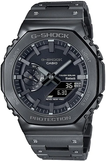 Casio G-Shock Analog-Digital in Steel Bluetooth Solar GM-B2100BD-1AER