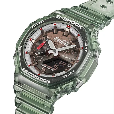Casio G-Shock Analog-Digital x Coca-Cola Collaboration Model GA-2100CC-3AER