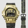  Zdjęcie 4 Casio G-Shock Digital 6900 in Steel Metal-Covered Yellow Gold Bold Camo GM-6900CMG-3ER