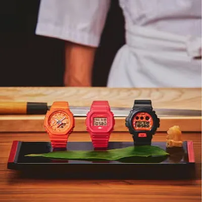 Casio G-Shock Digital Sushi Maguro Edition DW-5600SSH-4ER