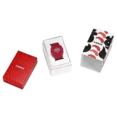 Casio G-Shock Digital Sushi Maguro Edition DW-5600SSH-4ER