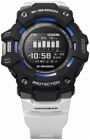 Casio G-Shock Digital Bluetooth Smartphone Link Steptracker GBD-100-1A7ER