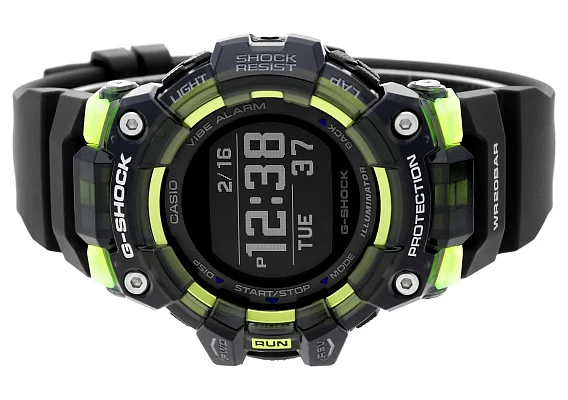 Casio G-Shock Digital Bluetooth Smartphone Link Steptracker GBD-100SM-1ER