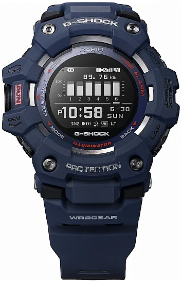 Casio G-Shock Digital Bluetooth Smartphone Link Steptracker GBD-100-2ER