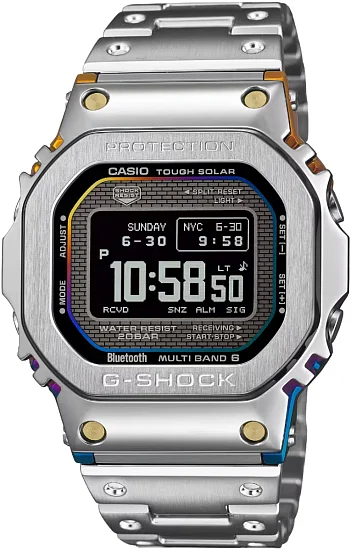 Casio G-Shock Digital Bluetooth Solar MIP Rainbow IP Premium Edition GMW-BZ5000RC-1ER
