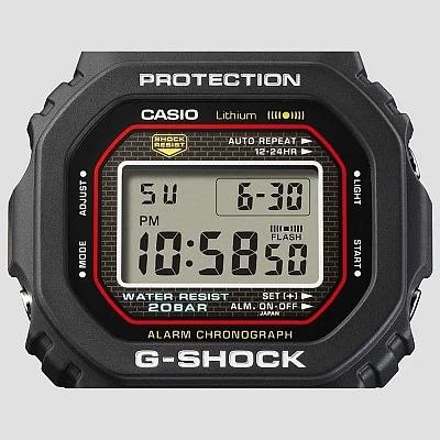 Casio G-Shock Digital Original Revival Limited Edition Made in Japan DW-5000R-1AER