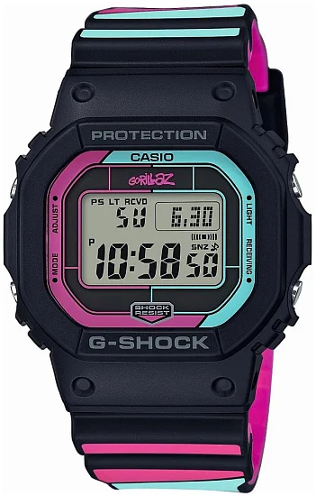 Casio G-Shock Digital Solar Bluetooth Smartphone Link Gorillaz Special Edition GW-B5600GZ-1ER