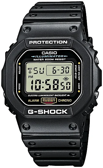Casio G-Shock Digital Timecatcher DW-5600E-1VER