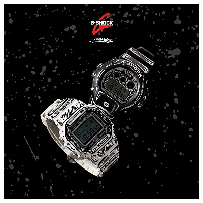 Casio G-Shock Digital x Joshua Vides DW-6900JV-1ER