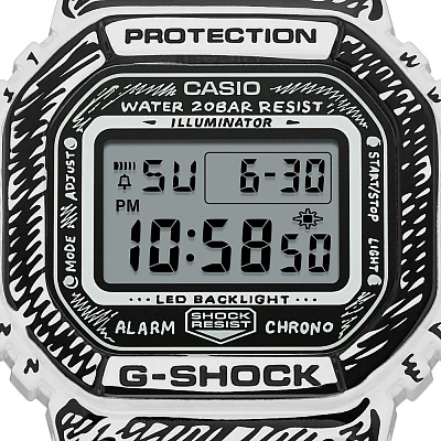 Casio G-Shock Digital x Joshua Vides DW-5600JV-7ER